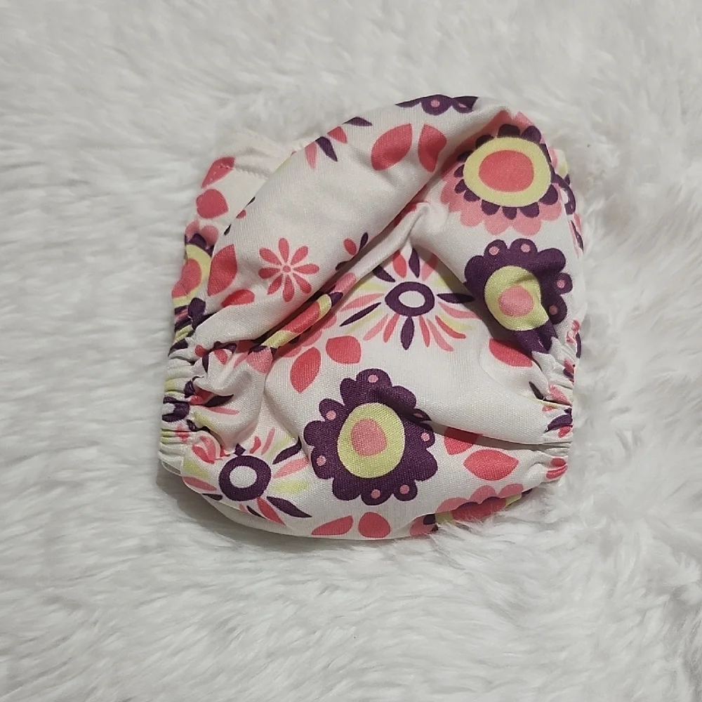thirsties newborn girls diape